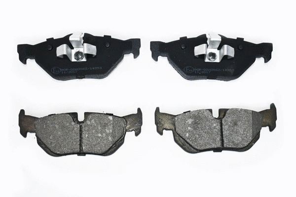 Brake Pad Set, disc brake (74254)