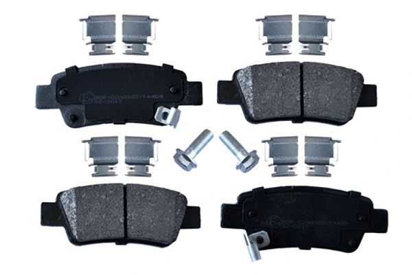 Brake Pad Set, disc brake (55424)