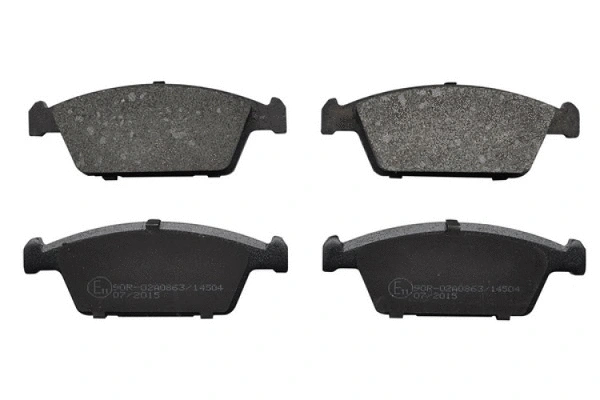 Brake Pad Set, disc brake (71856)