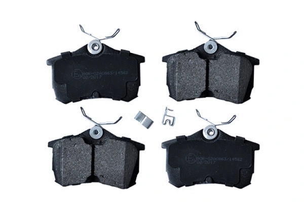 Brake Pad Set, disc brake (55382)