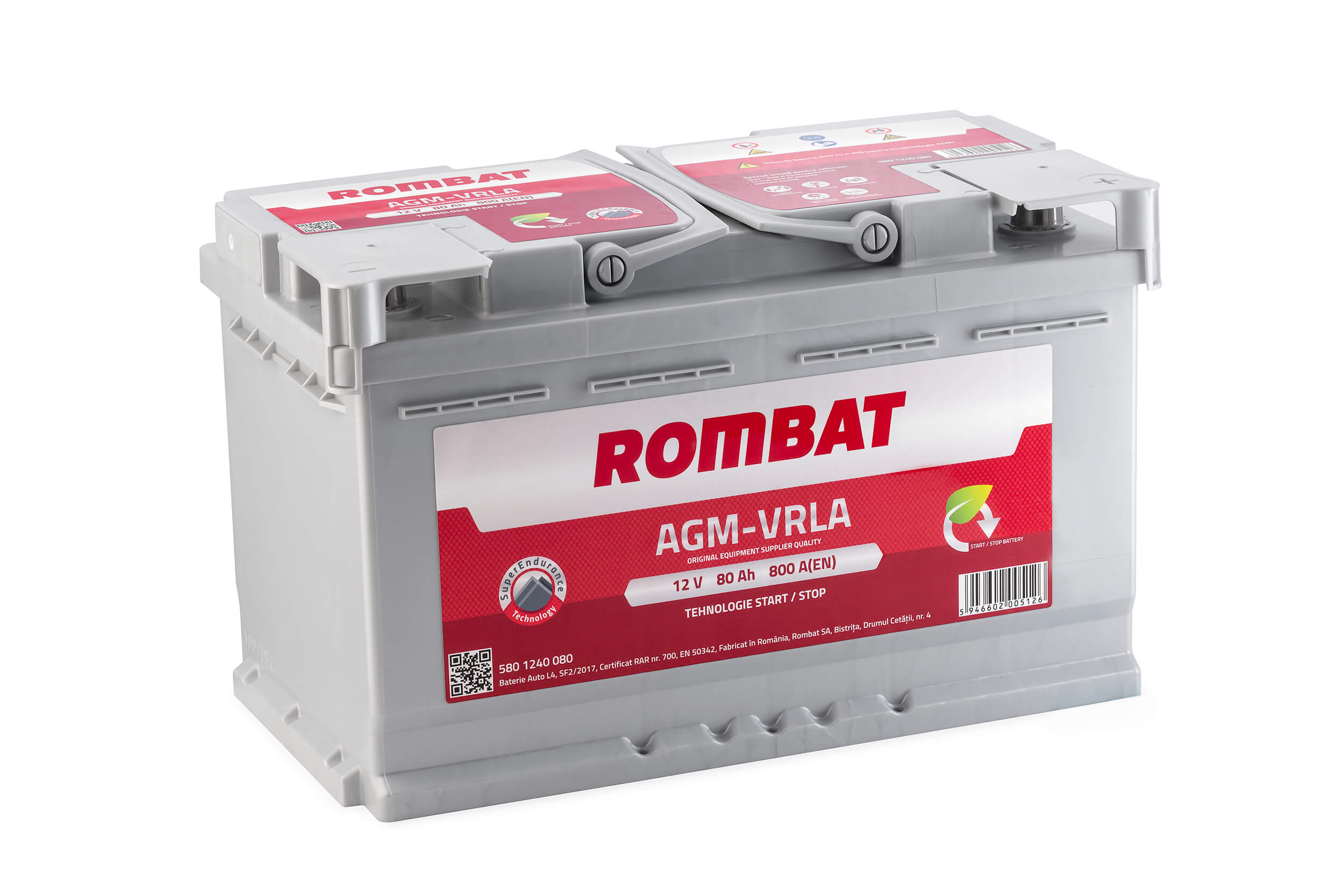 Starter Battery (580 1240 080)