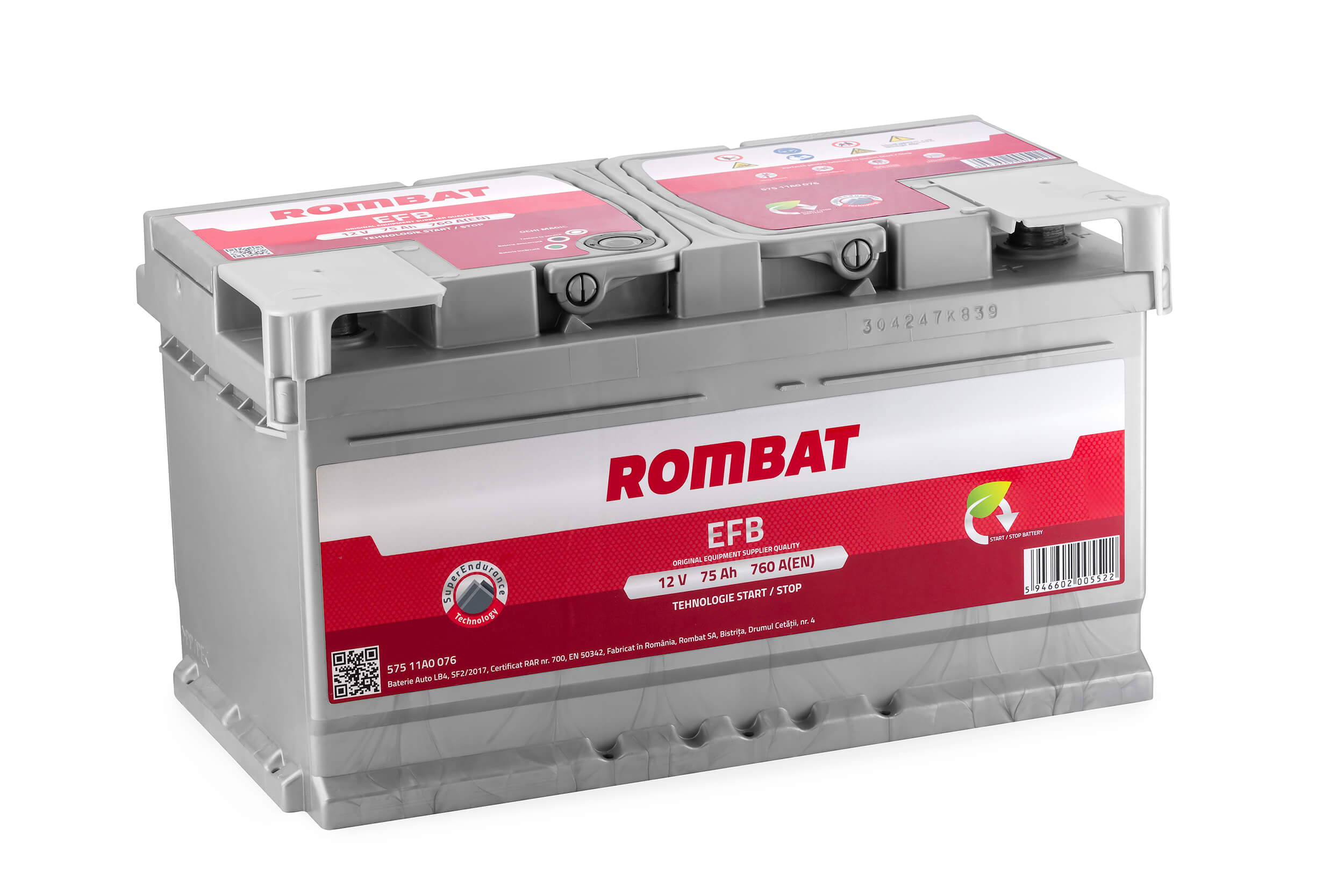 Starter Battery (575 11A0 076)