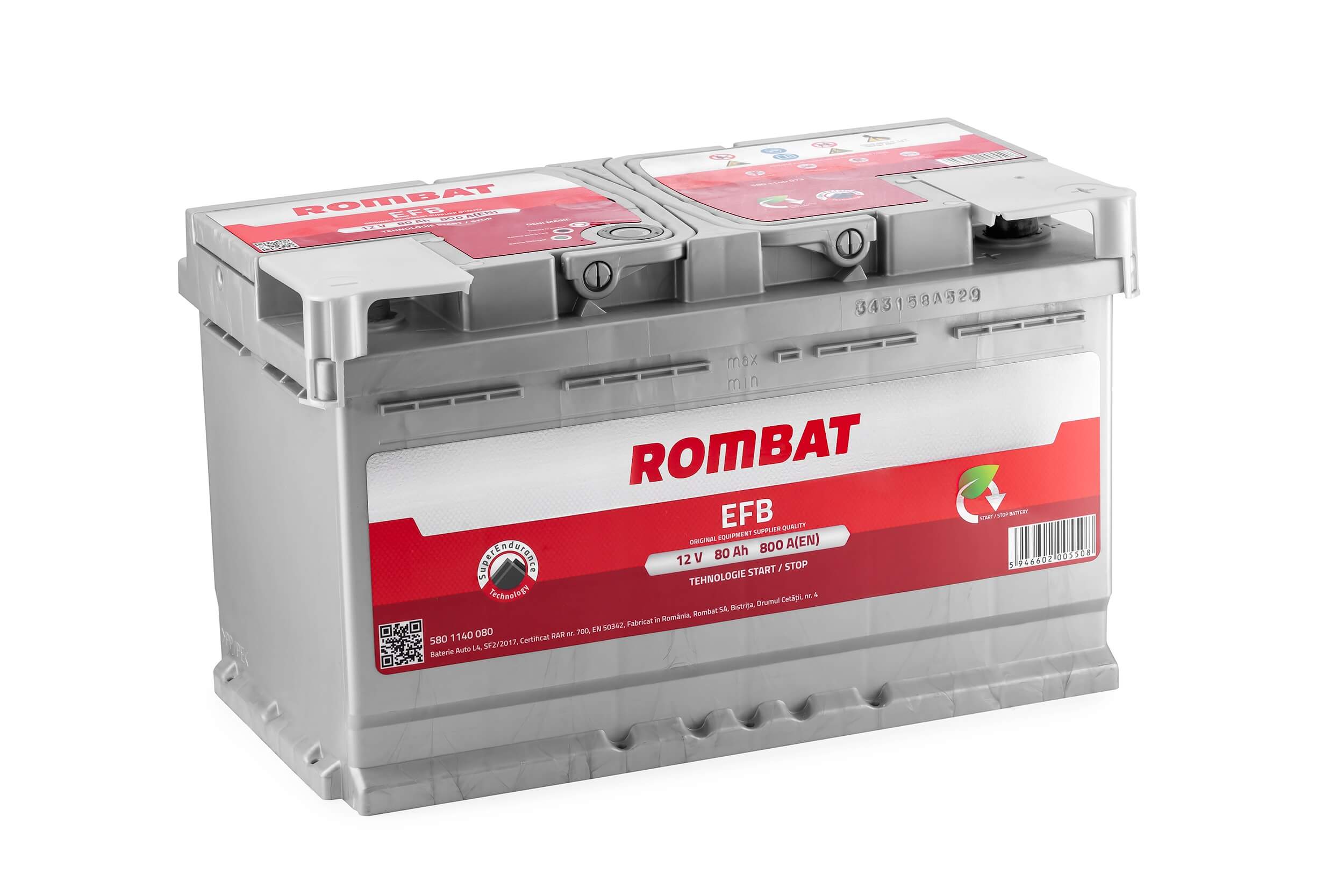 Starter Battery (580 1140 080)