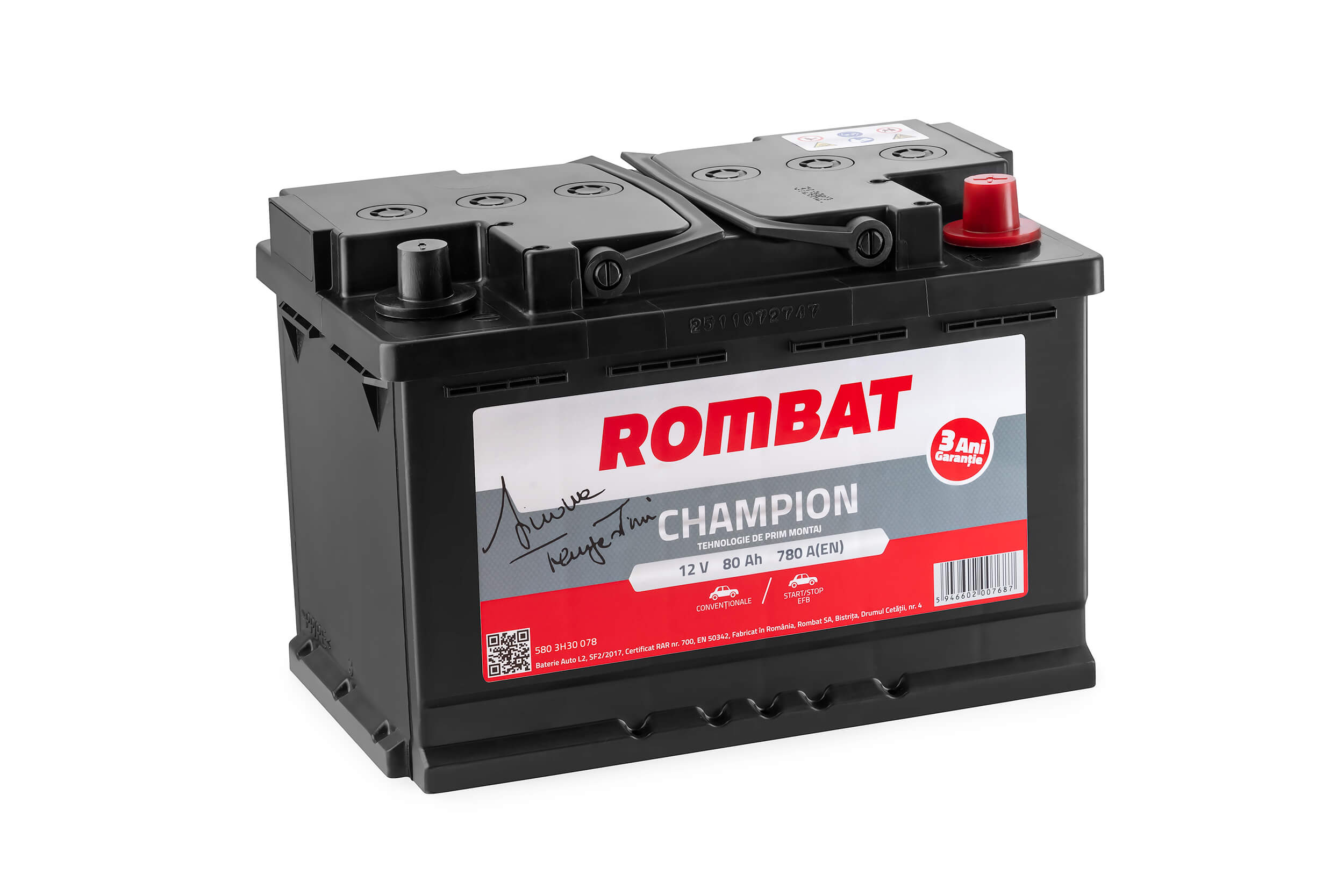 Starter Battery (580 3H30 078)