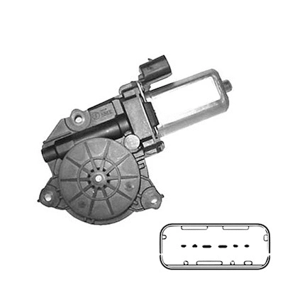 Electric Motor, window regulator (100891)