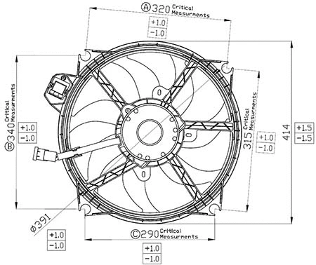 Fan, engine cooling (ERE103)