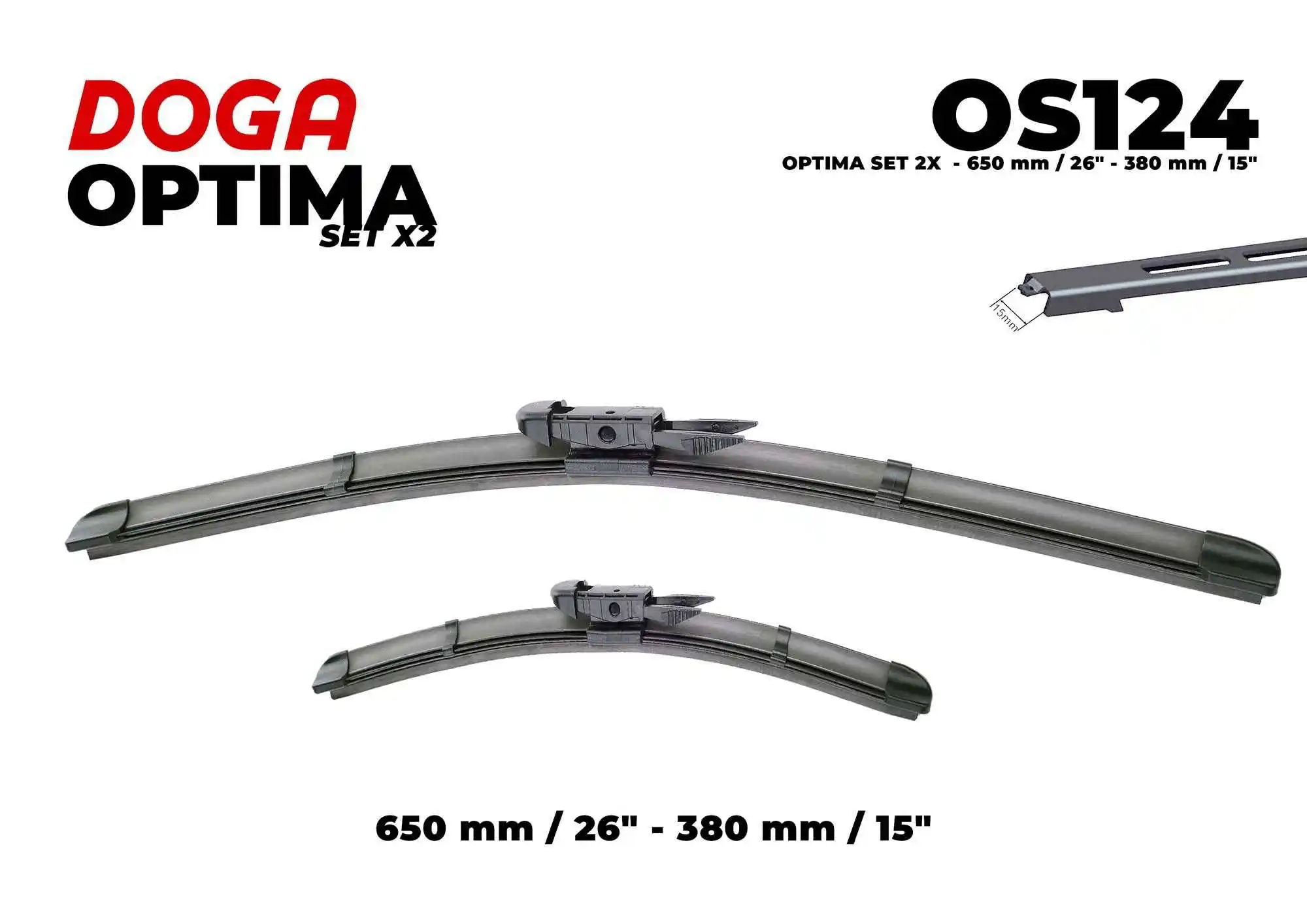 Wiper Blade (OS124)
