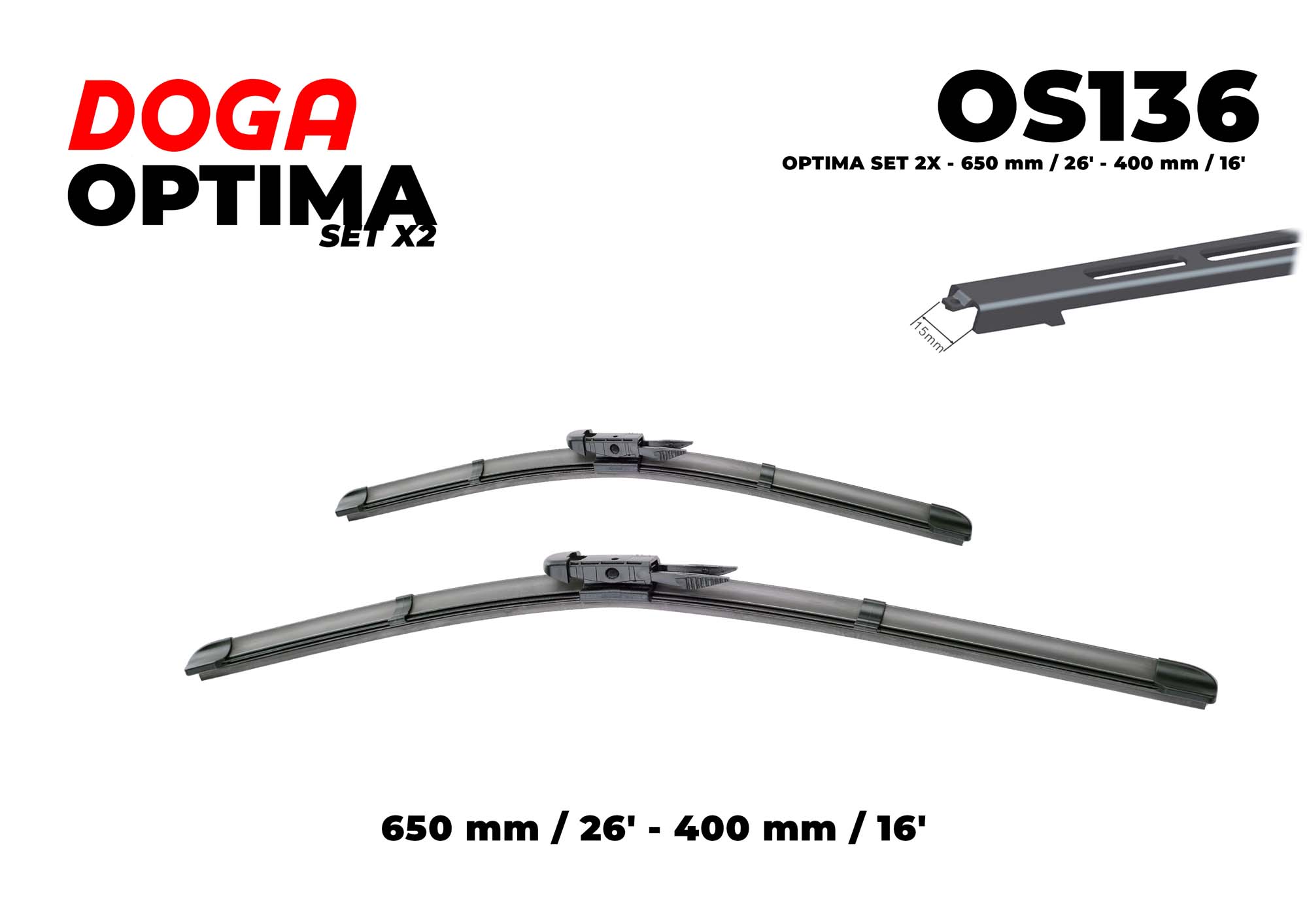 Wiper Blade (OS136)