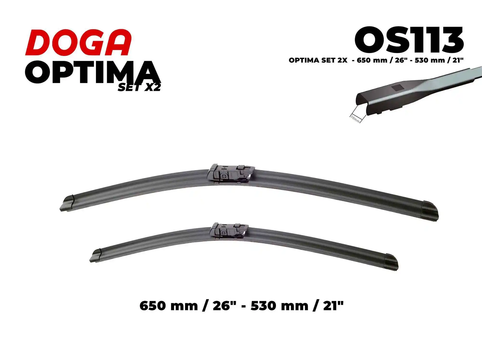 Wiper Blade (OS113)