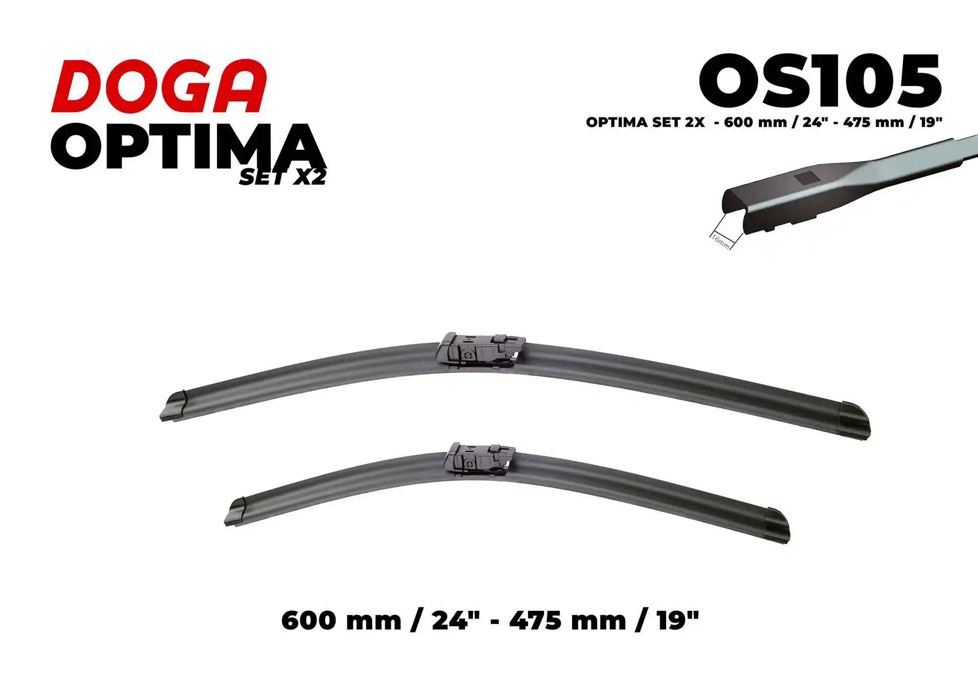 Wiper Blade (OS105)