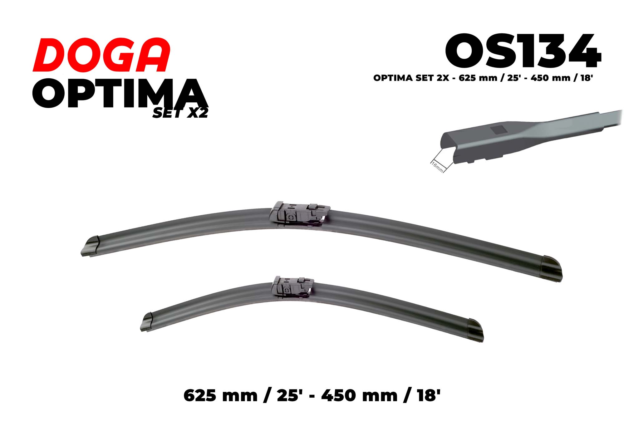 Wiper Blade (OS134)