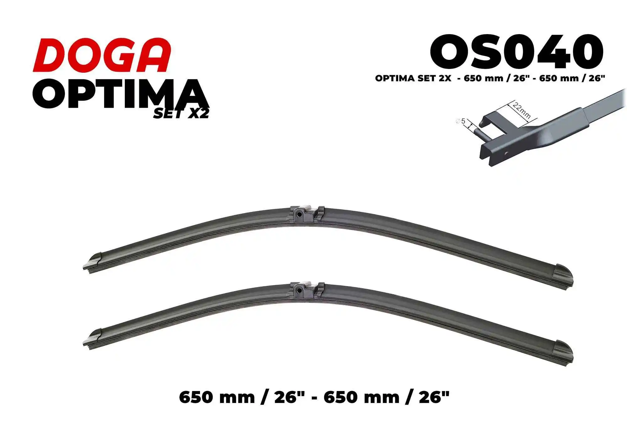 Wiper Blade (OS040)