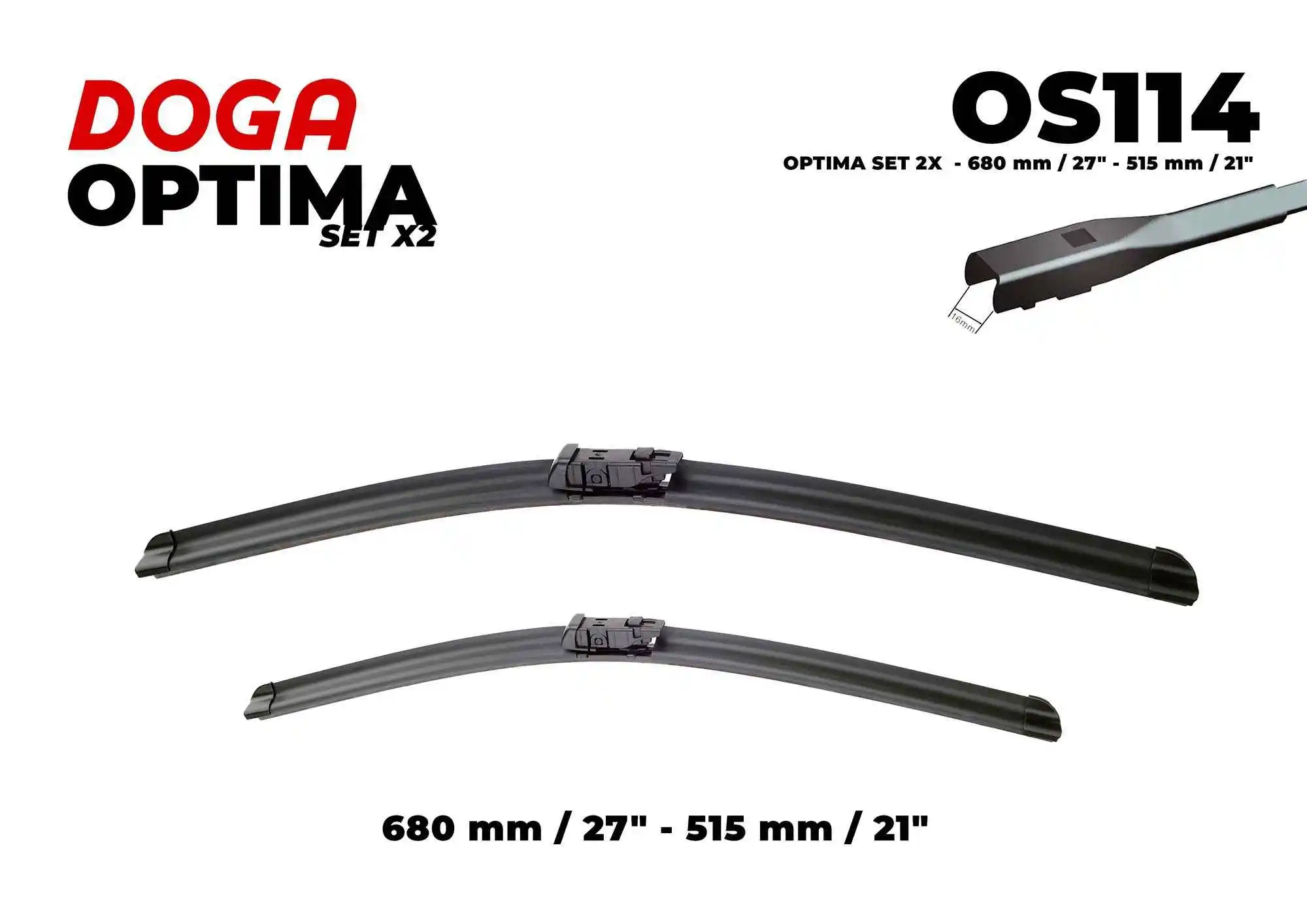 Wiper Blade (OS114)