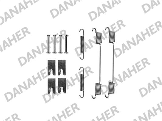 Accessory Kit, brake shoes (7836)