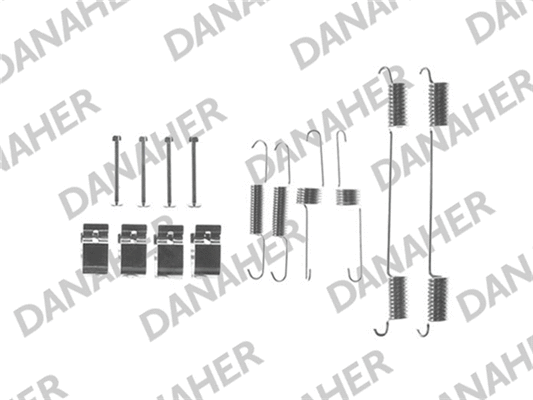 Accessory Kit, brake shoes (7859)