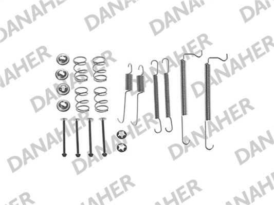 Accessory Kit, brake shoes (7629)