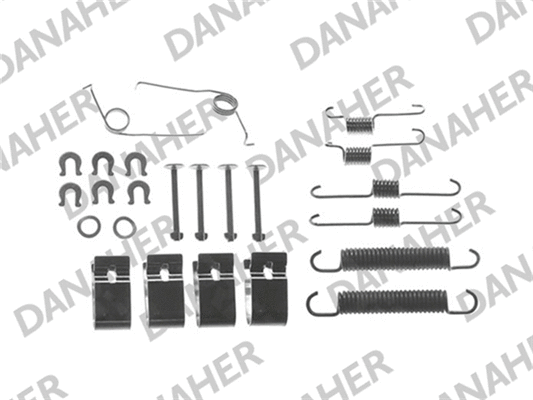 Accessory Kit, brake shoes (7693)