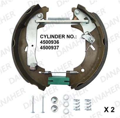Brake Shoe Set (210.00.10798)