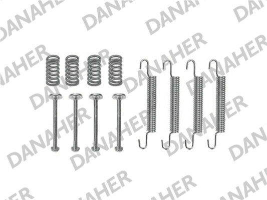 Accessory Kit, parking brake shoes (7667)