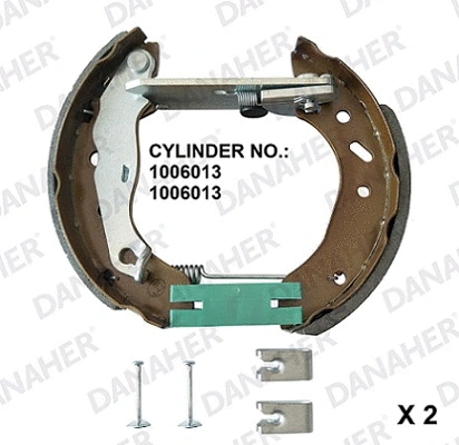 Brake Shoe Set (210.01.10361)