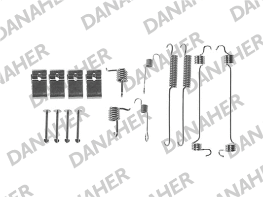 Accessory Kit, brake shoes (7677)