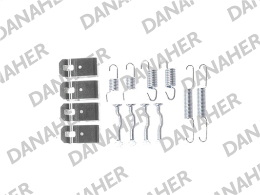 Accessory Kit, parking brake shoes (7876)