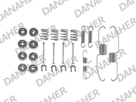Accessory Kit, brake shoes (7637)