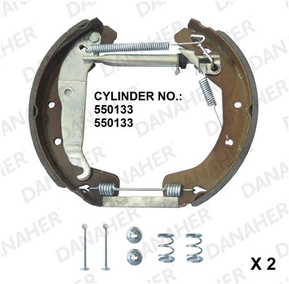 Brake Shoe Set (210.00.10182)