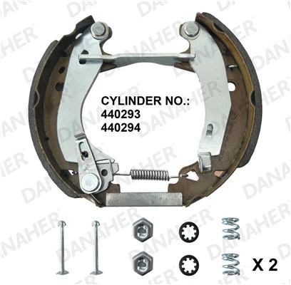 Brake Shoe Set (210.01.10591C)