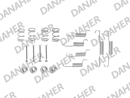 Accessory Kit, parking brake shoes (7871)