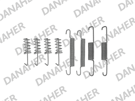 Accessory Kit, parking brake shoes (7774)