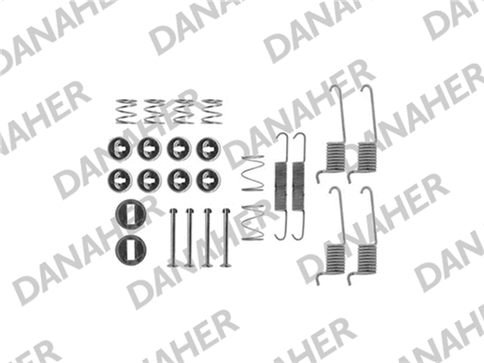 Accessory Kit, brake shoes (7714)