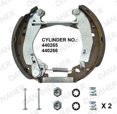 Brake Shoe Set (210.00.10591C)