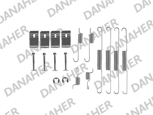 Accessory Kit, brake shoes (7636)