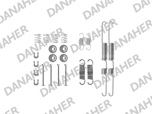 Accessory Kit, brake shoes (7738)