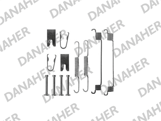 Accessory Kit, brake shoes (7789)