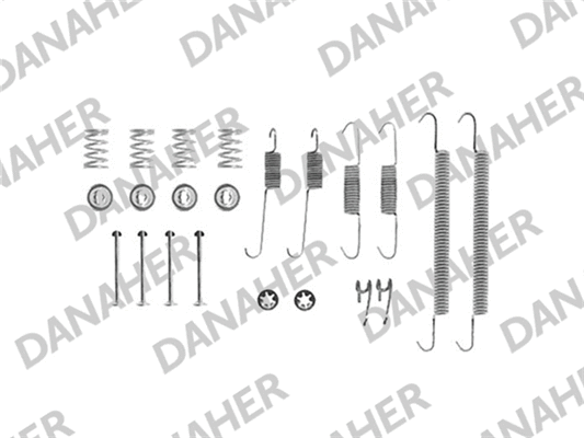 Accessory Kit, brake shoes (7707)