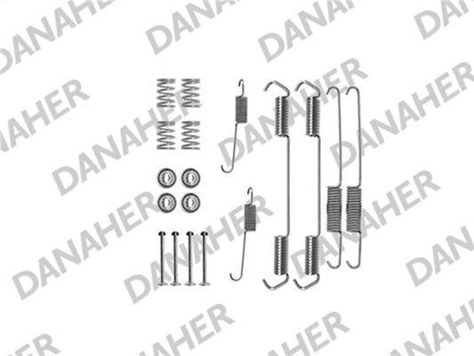 Accessory Kit, brake shoes (7689)