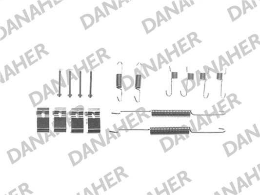 Accessory Kit, brake shoes (7863)