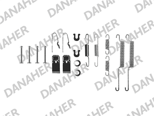 Accessory Kit, brake shoes (7654)