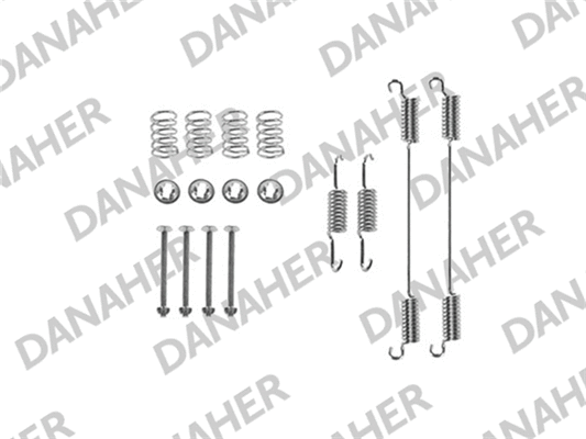 Accessory Kit, brake shoes (7796)