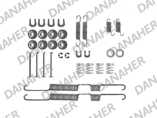 Accessory Kit, brake shoes (7698)
