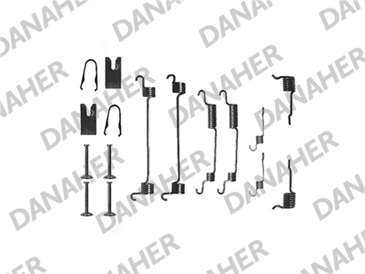 Accessory Kit, brake shoes (7764)