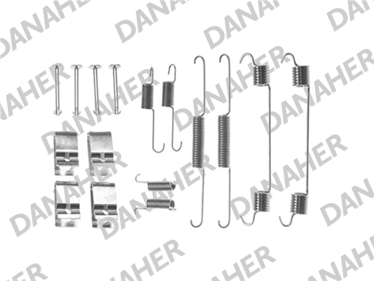 Accessory Kit, brake shoes (7675)