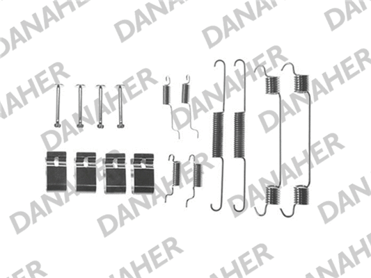 Accessory Kit, brake shoes (7767)