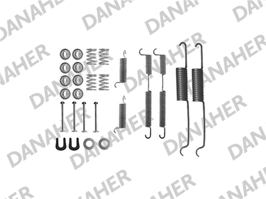 Accessory Kit, brake shoes (7518)