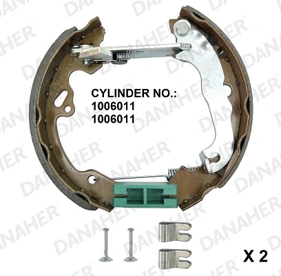 Brake Shoe Set (210.00.10125)