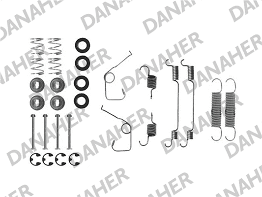 Accessory Kit, brake shoes (7705)