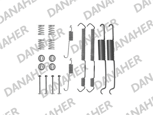 Accessory Kit, brake shoes (7691)