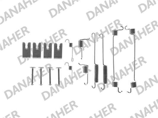 Accessory Kit, brake shoes (7749)